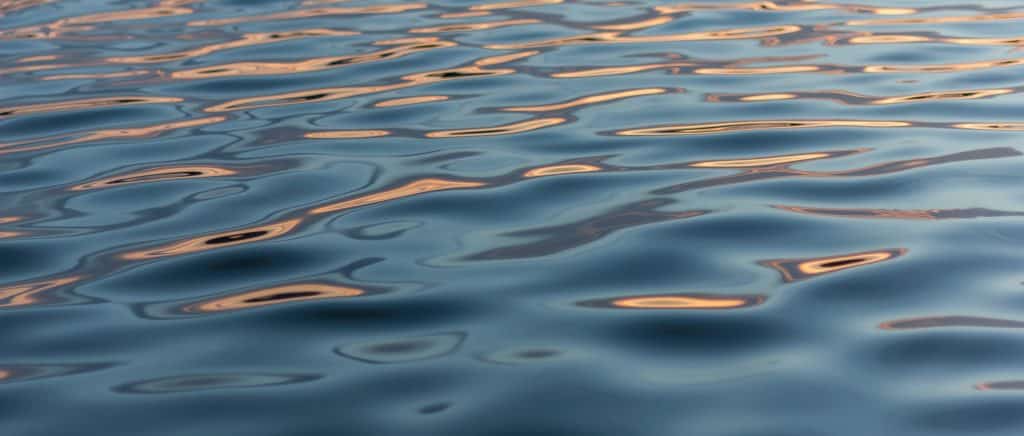 Photo of rippling water in Burrard Inlet