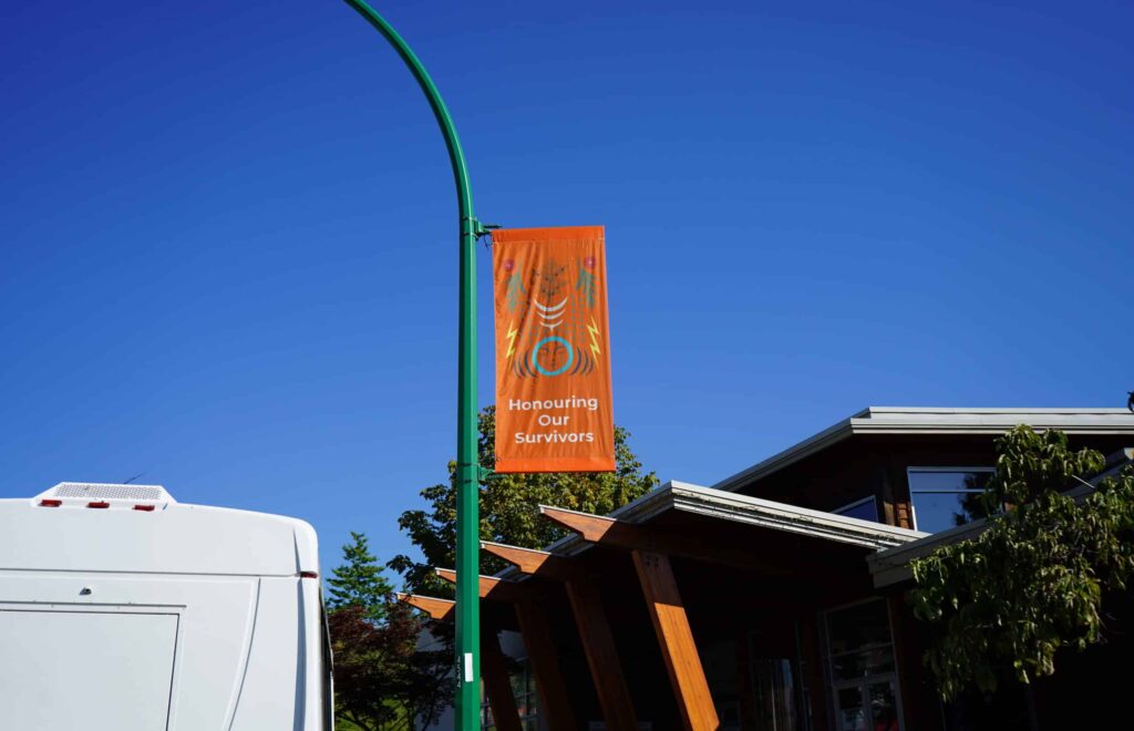 Orange Banner at TWN Gym