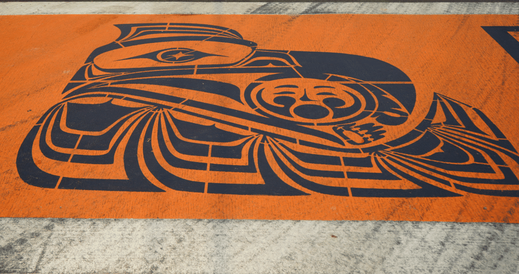 Orange Crosswalk