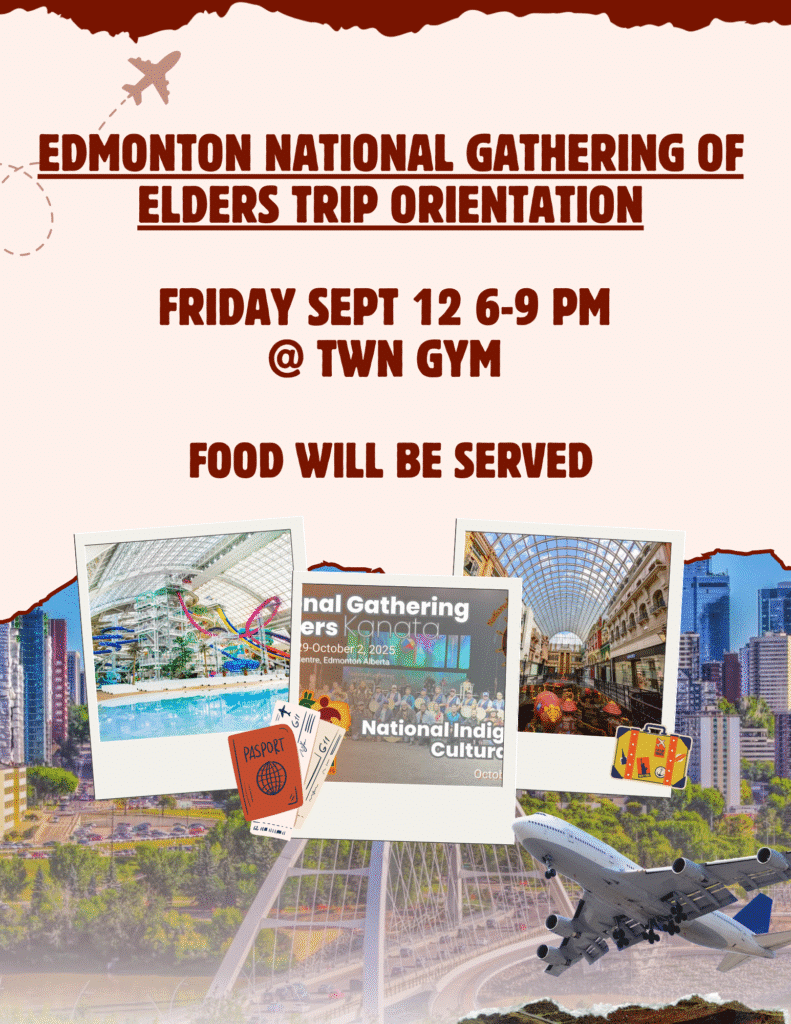 Elders Edmonton Trip Orientation