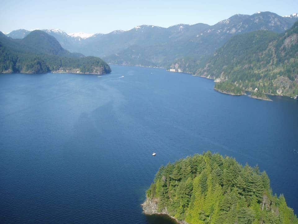 Indian Arm aerial